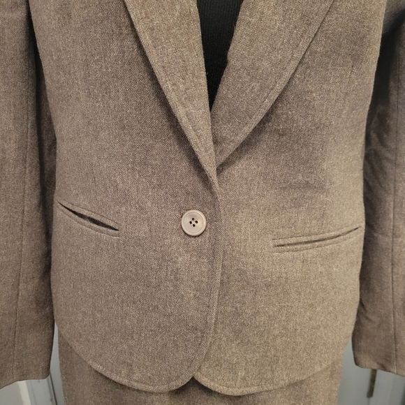 Pendleton Vintage Brown Wool Suit Size 10 - Picture 3 of 5